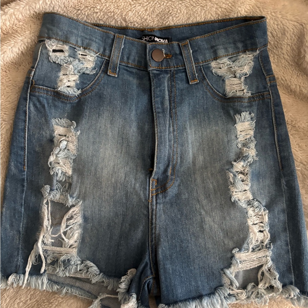 Fashion Nova denim shorts